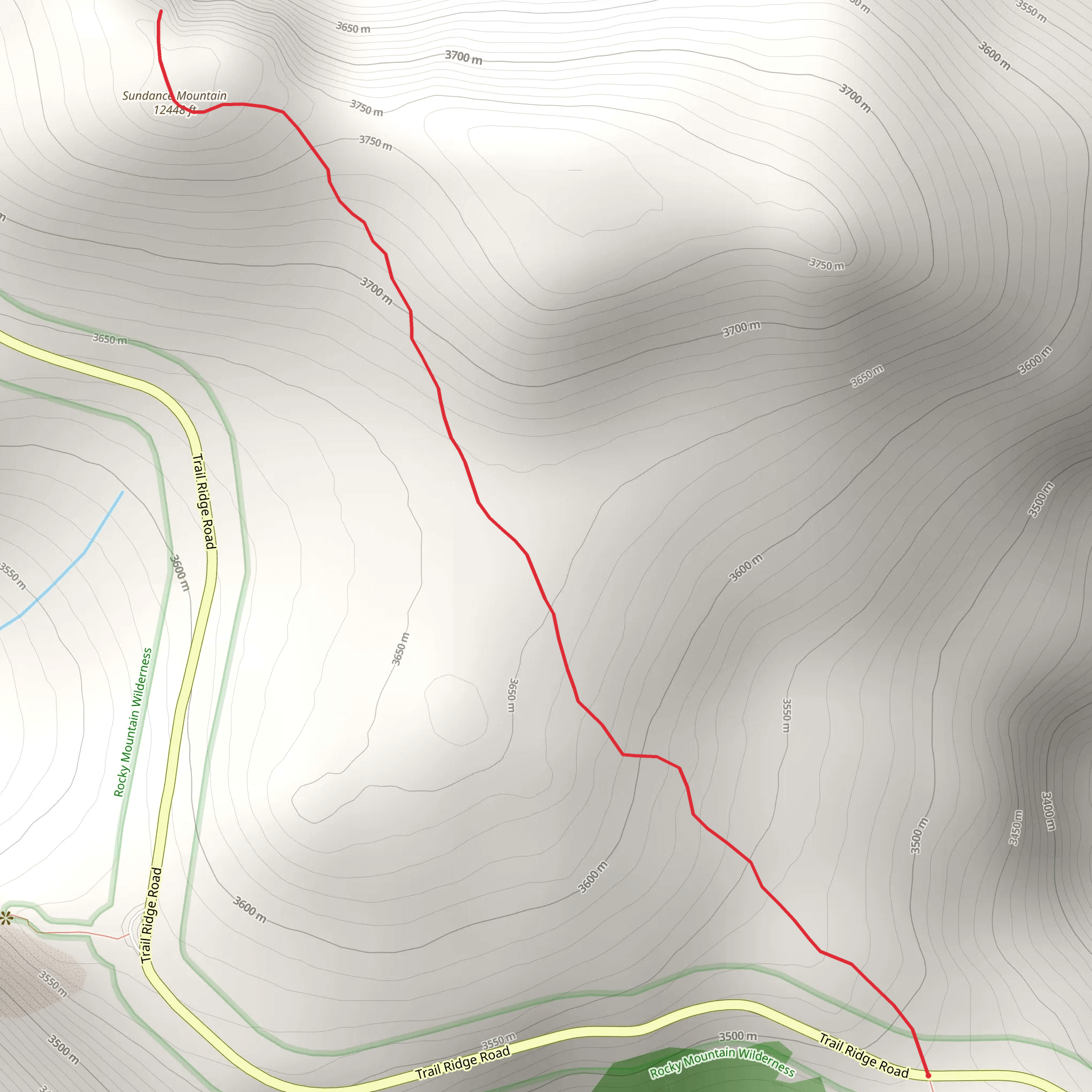 Sundance Mountain mobile static map