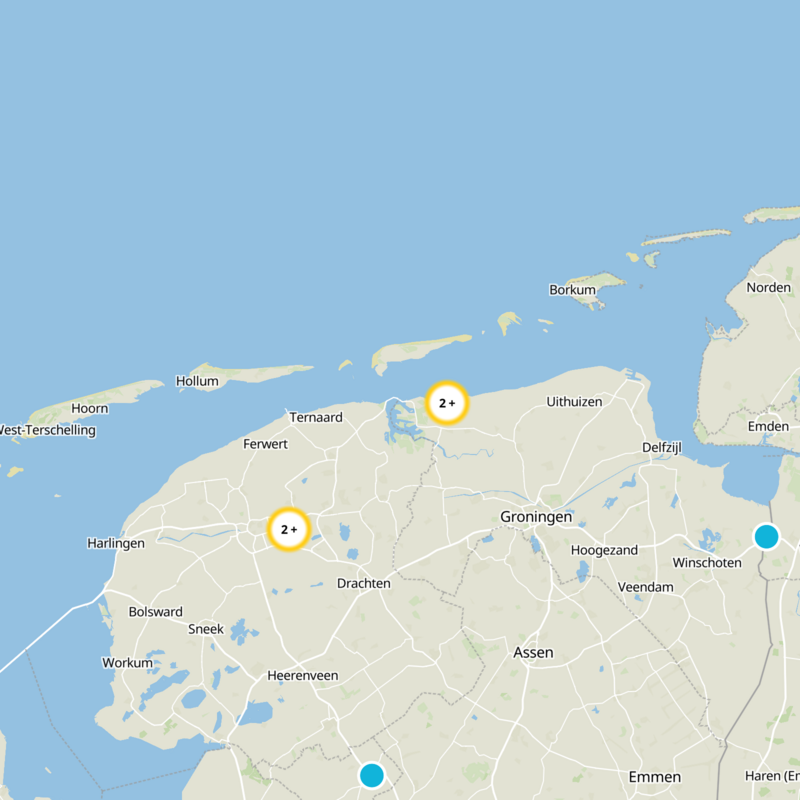 Het Hogeland Static Map