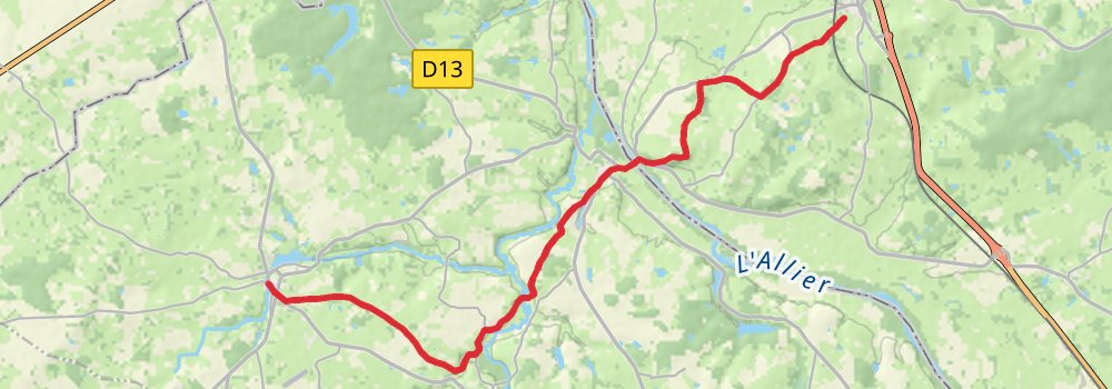Camino Strasbourg-Saint Jean Pied de Port via Vézelay stage 36 Map