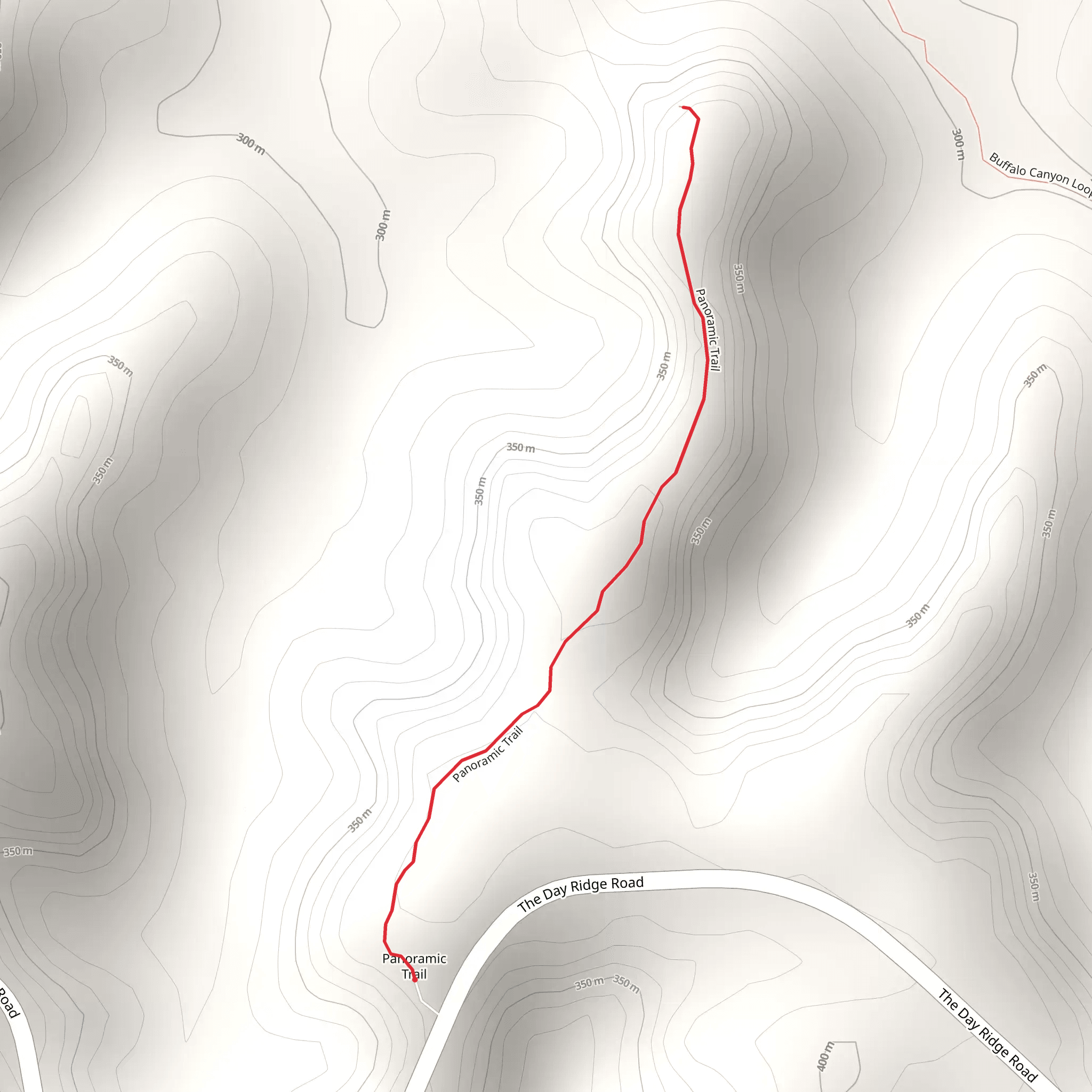 Panoramic Trail mobile static map