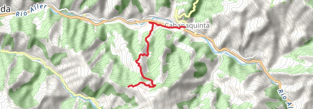 GR 208 Anillo de la Montaña Central stage 8 Map