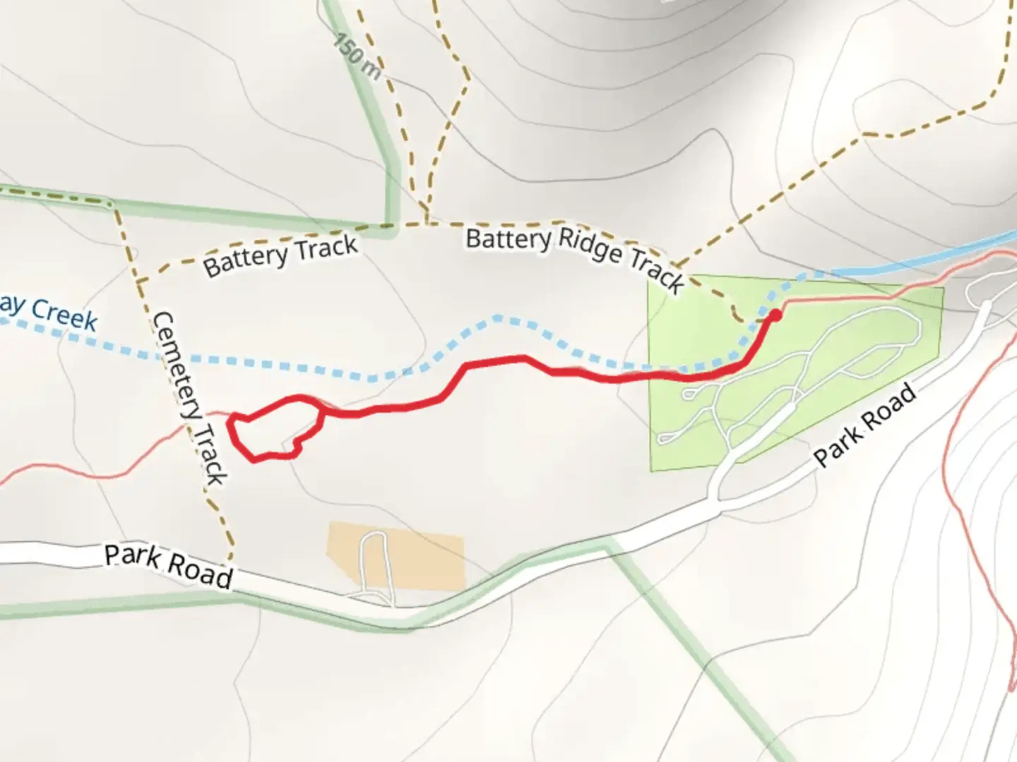 An image depicting the trail Wirra Water Loop - Mambray Creek Track and its surrounding area.