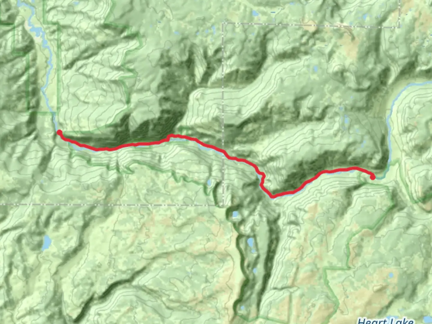 An image depicting the trail South Fork Bridge Trail and its surrounding area.