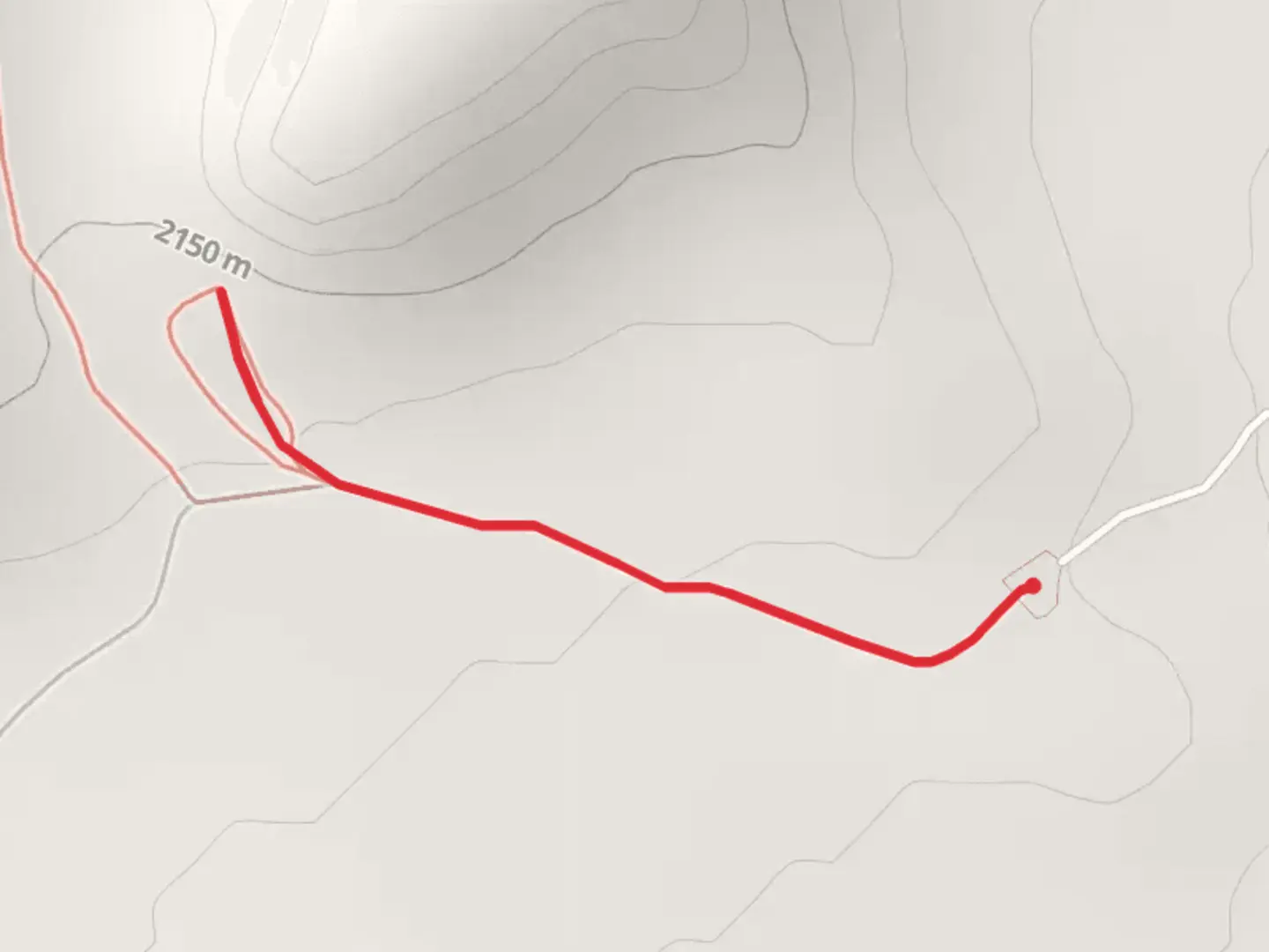 An image depicting the trail White Rocks and its surrounding area.