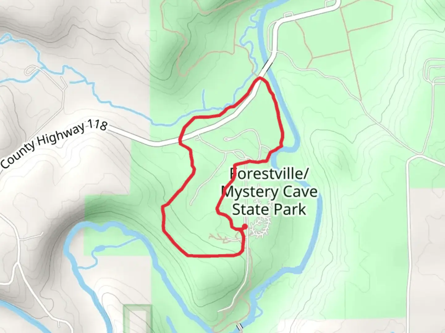 An image depicting the trail Maple Ridge Loop Trail and its surrounding area.