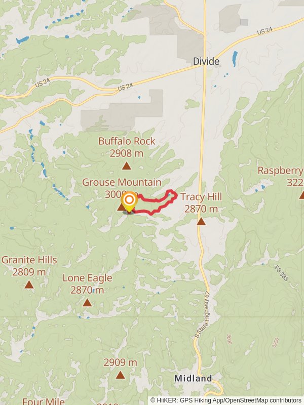 Grouse Mountain and Cahill Pond Loop