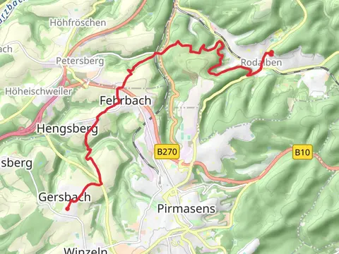 Gersbach to Hilschberghaus Walk