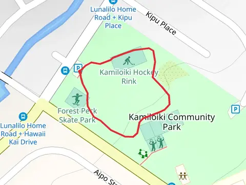 Kamiloiki Hockey Rink and Kamiloiki Community Park Loop