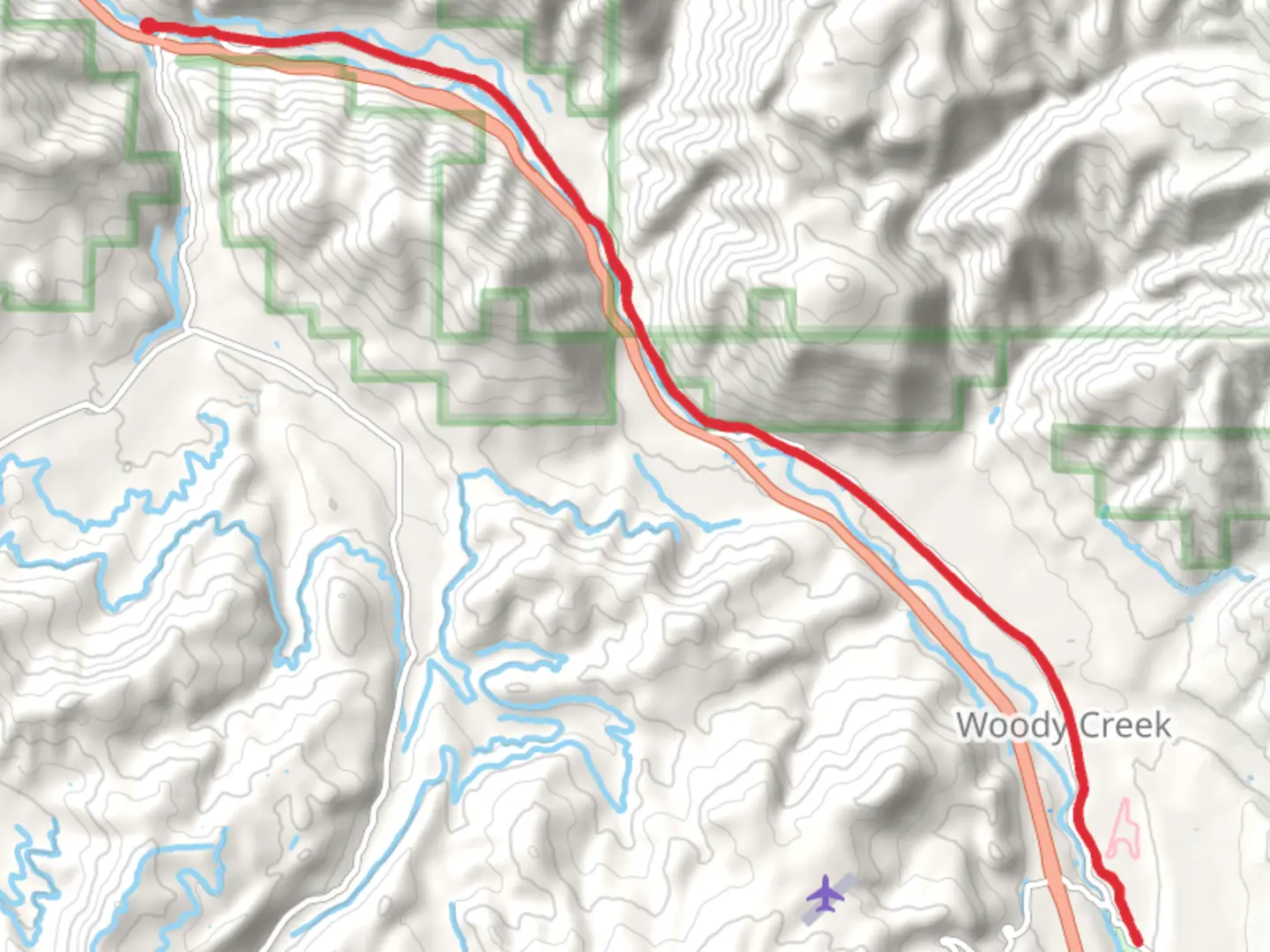 An image depicting the trail Rio Grande Trail and its surrounding area.