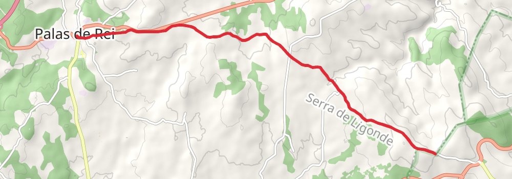 Camino Frances 11-Day Gentle Tour (Slow Pilgrimage) (Hillwalk Tours) stage 4 Map