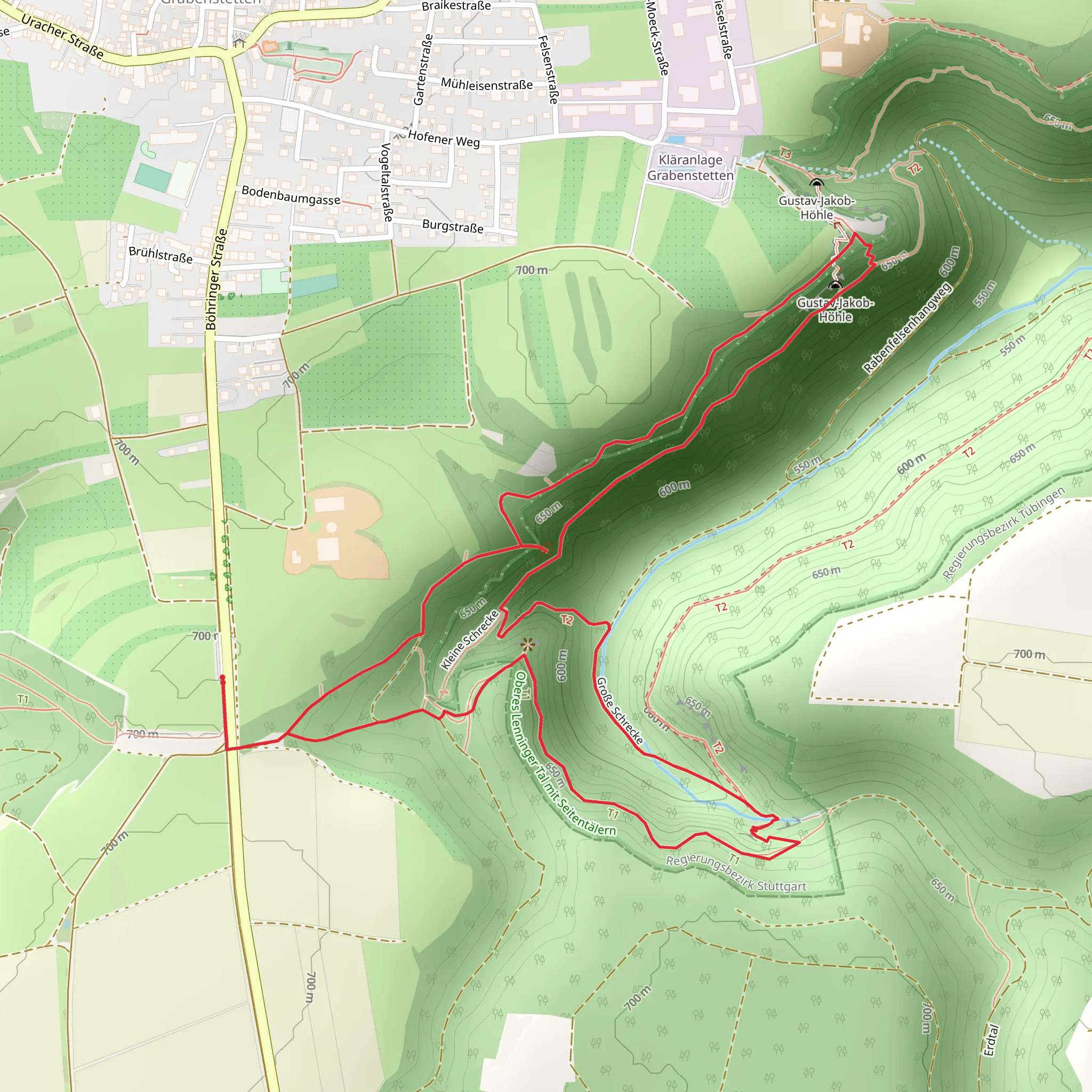 Große Schrecke Loop mobile static map
