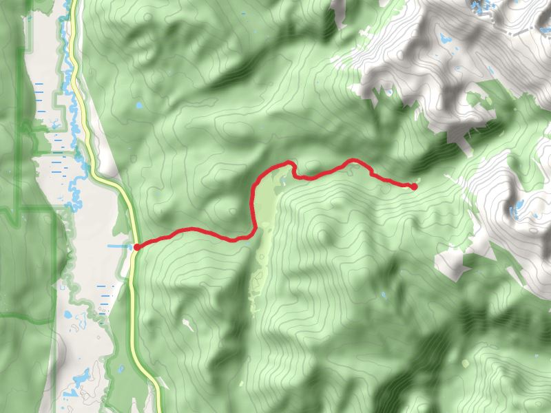Green Mountain and Tonahutu Creek Trail