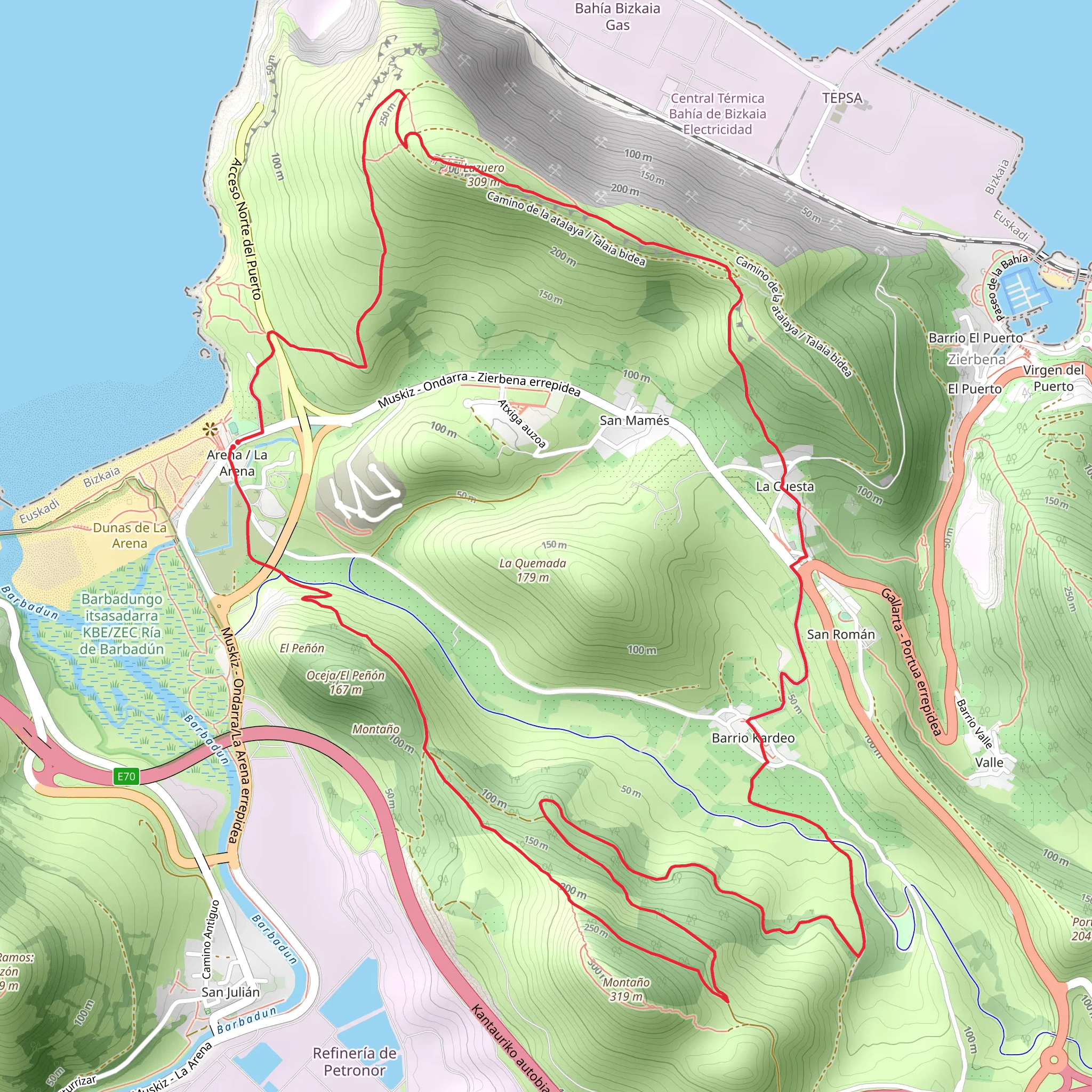 Taste of the Sea PR BI 220 mobile static map