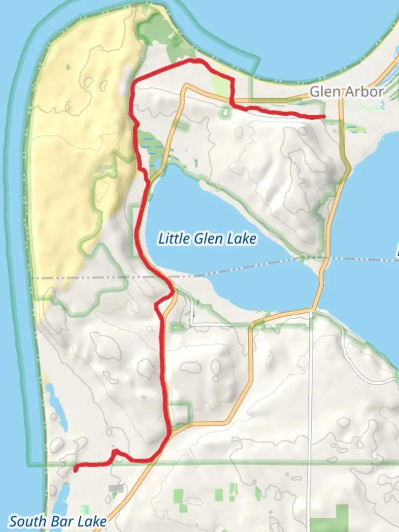 Sleeping Bear Heritage Trail Leelanau County Michigan - Main Image