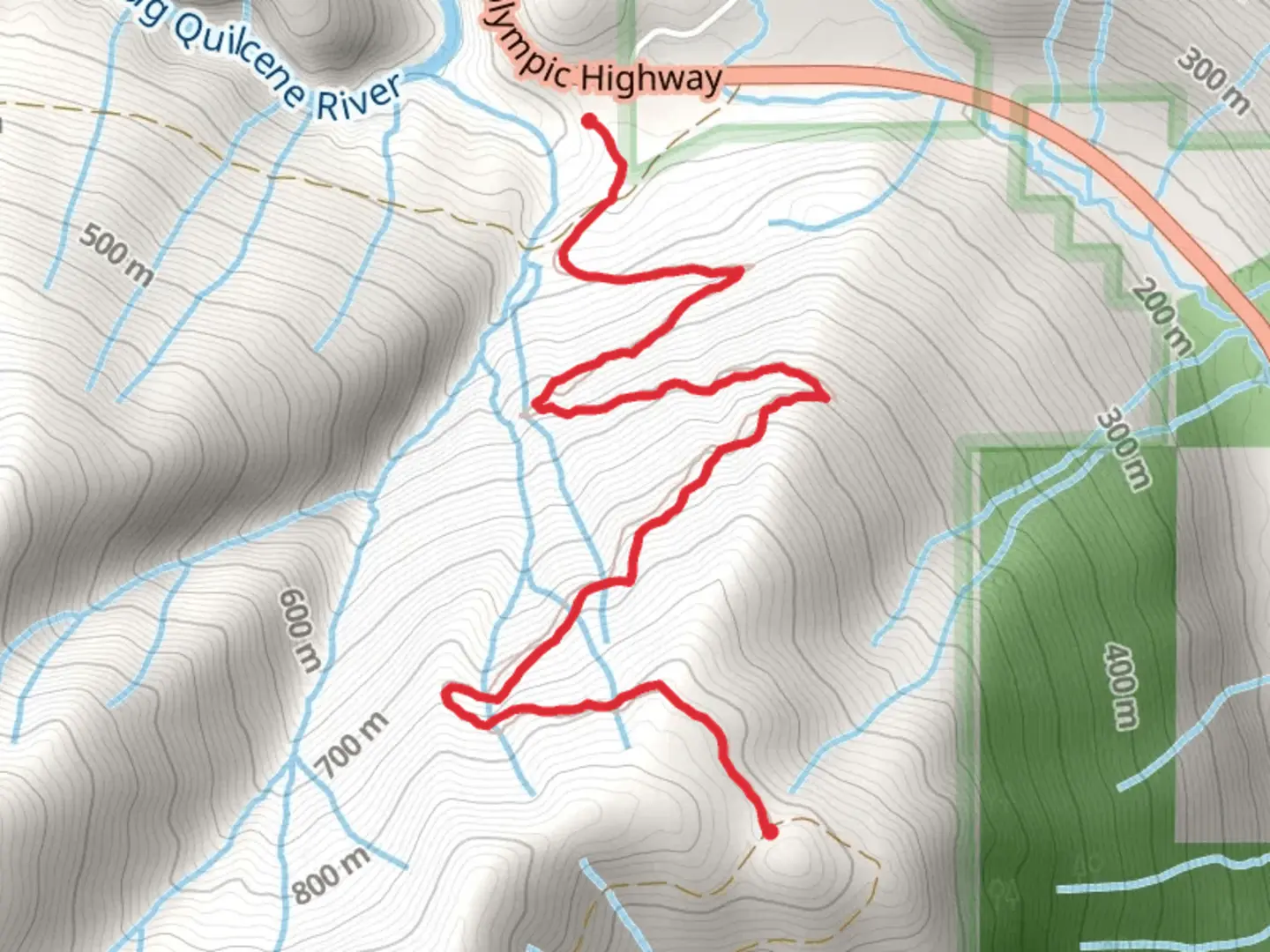 An image depicting the trail Elbo Creek Trail and its surrounding area.
