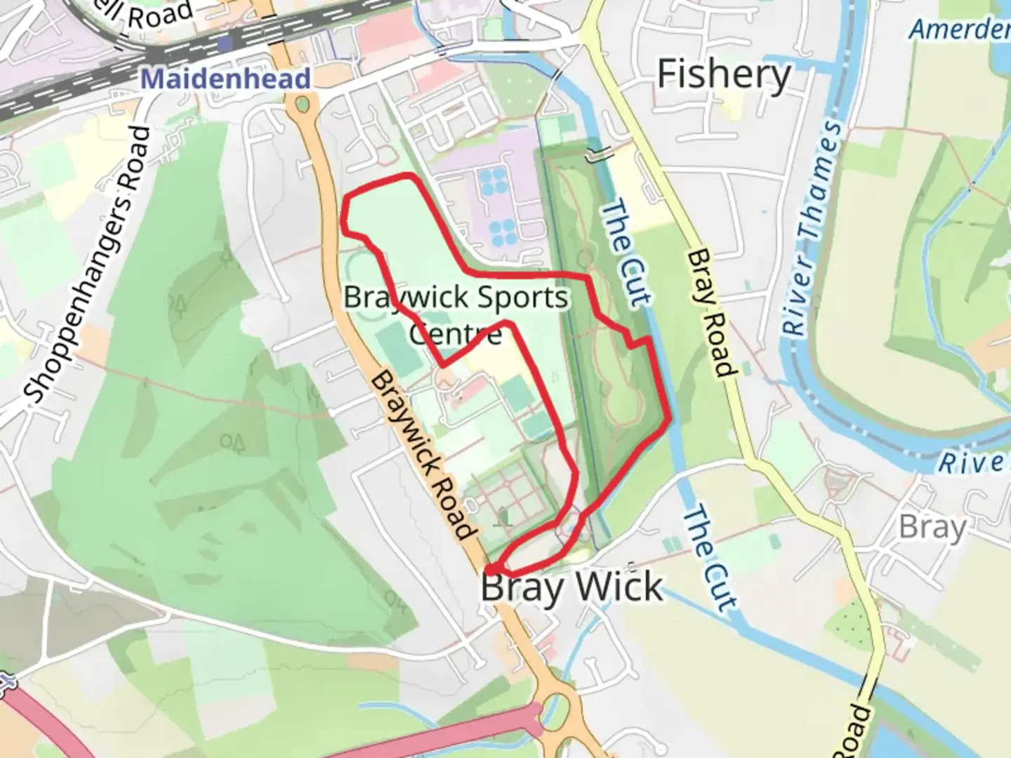 An image depicting the trail Braywick Park Nature Reserve Loop and its surrounding area.