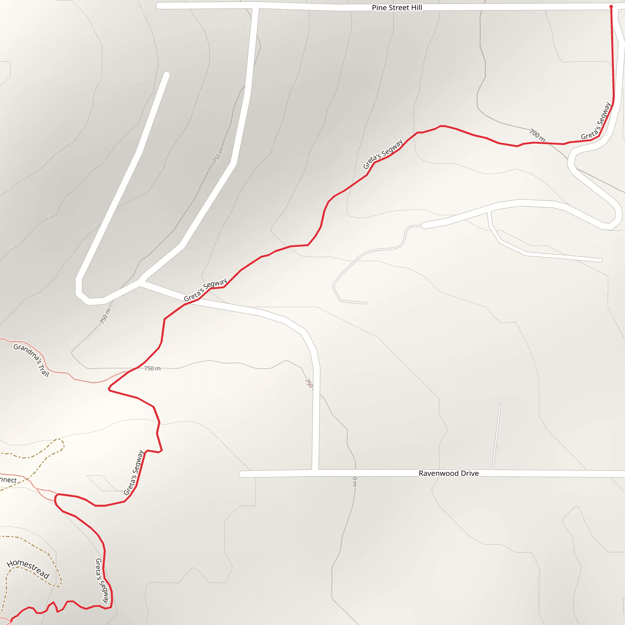 Greta's Segway mobile static map