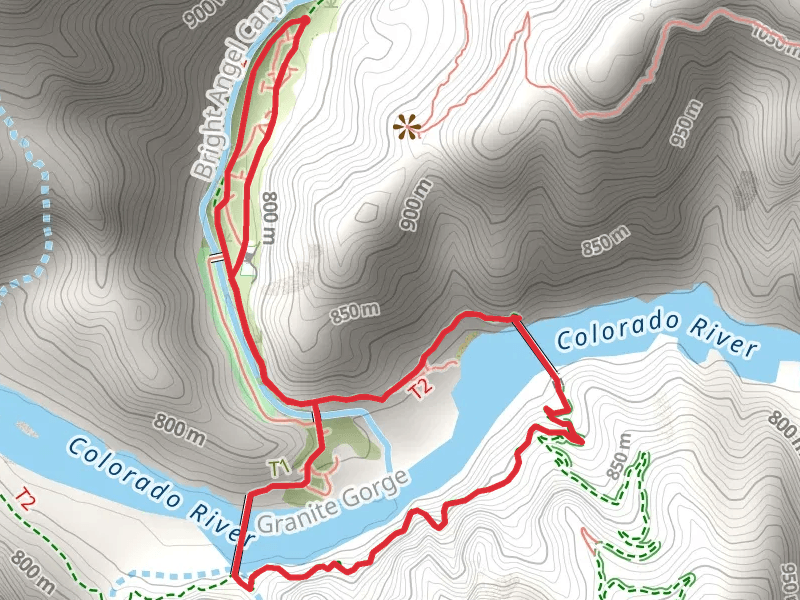 Arizona, River and Phantom Ranch Village Loop Trail