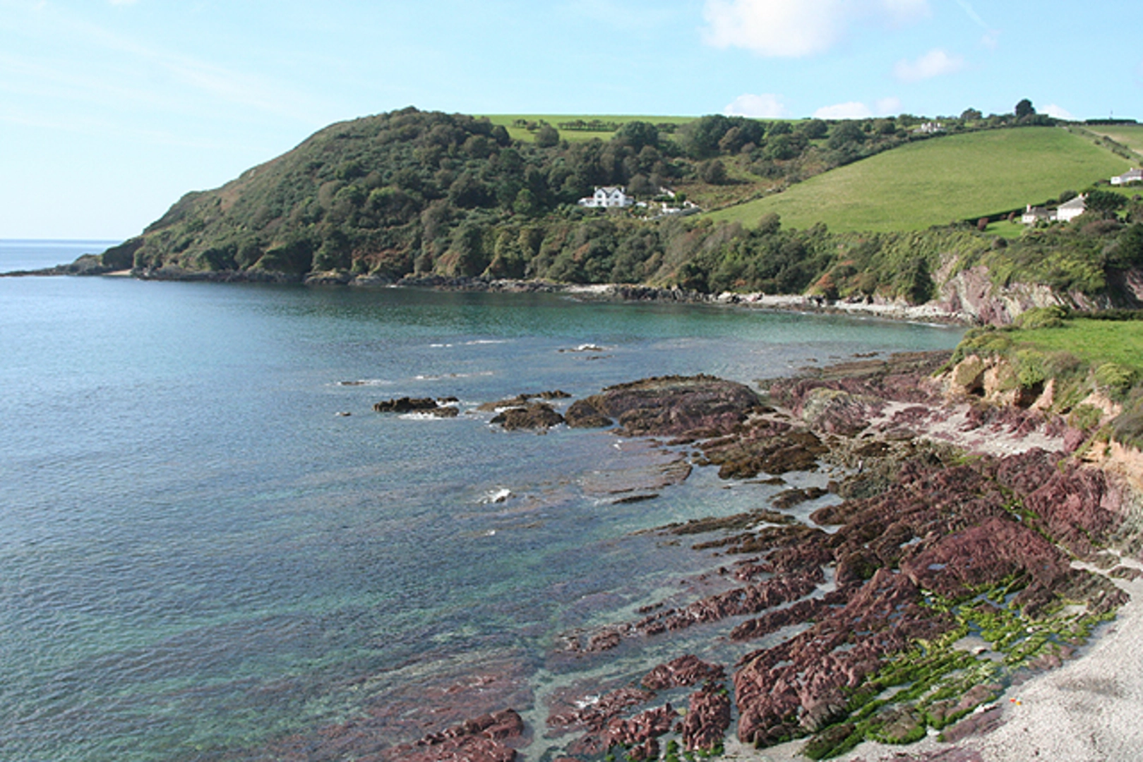 An image depicting the trail Talland Bay and The Warren and its surrounding area.