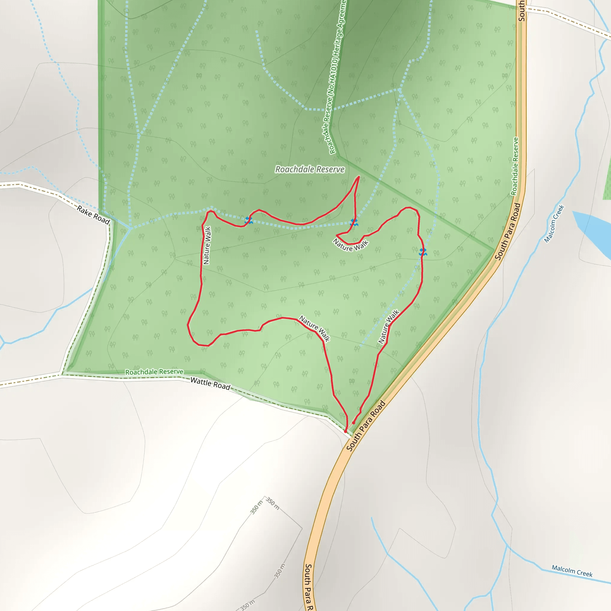 Roachdale Nature Trail mobile static map
