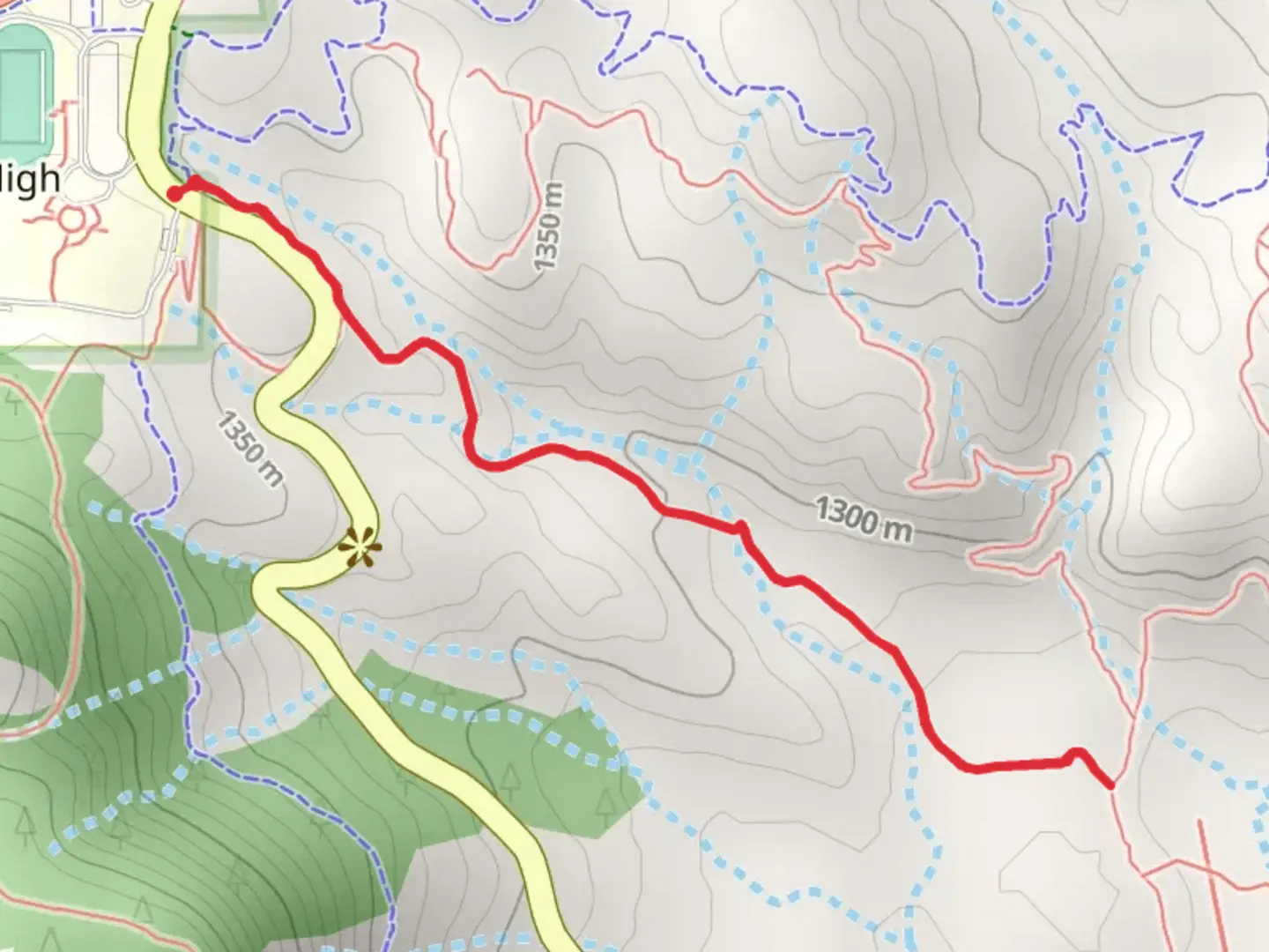 An image depicting the trail Herkenham Trail and its surrounding area.