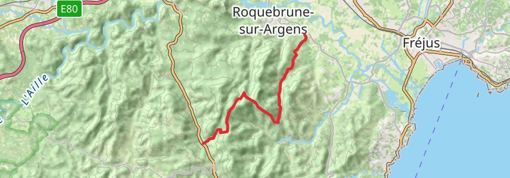 GR 51 stage 17 Map