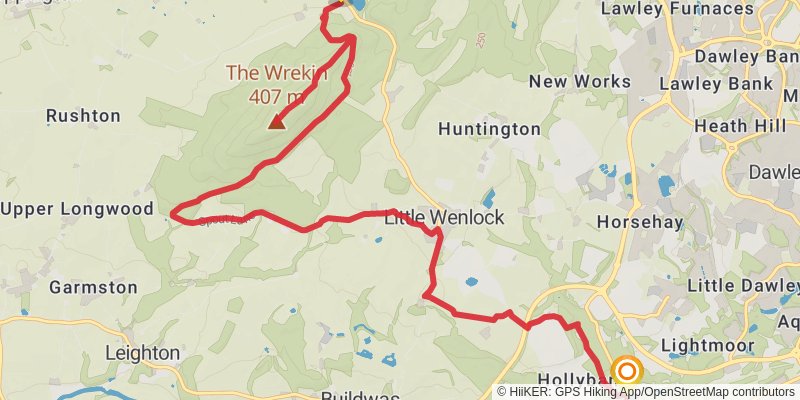 Telford T50 Mile Trail stage 2 Map