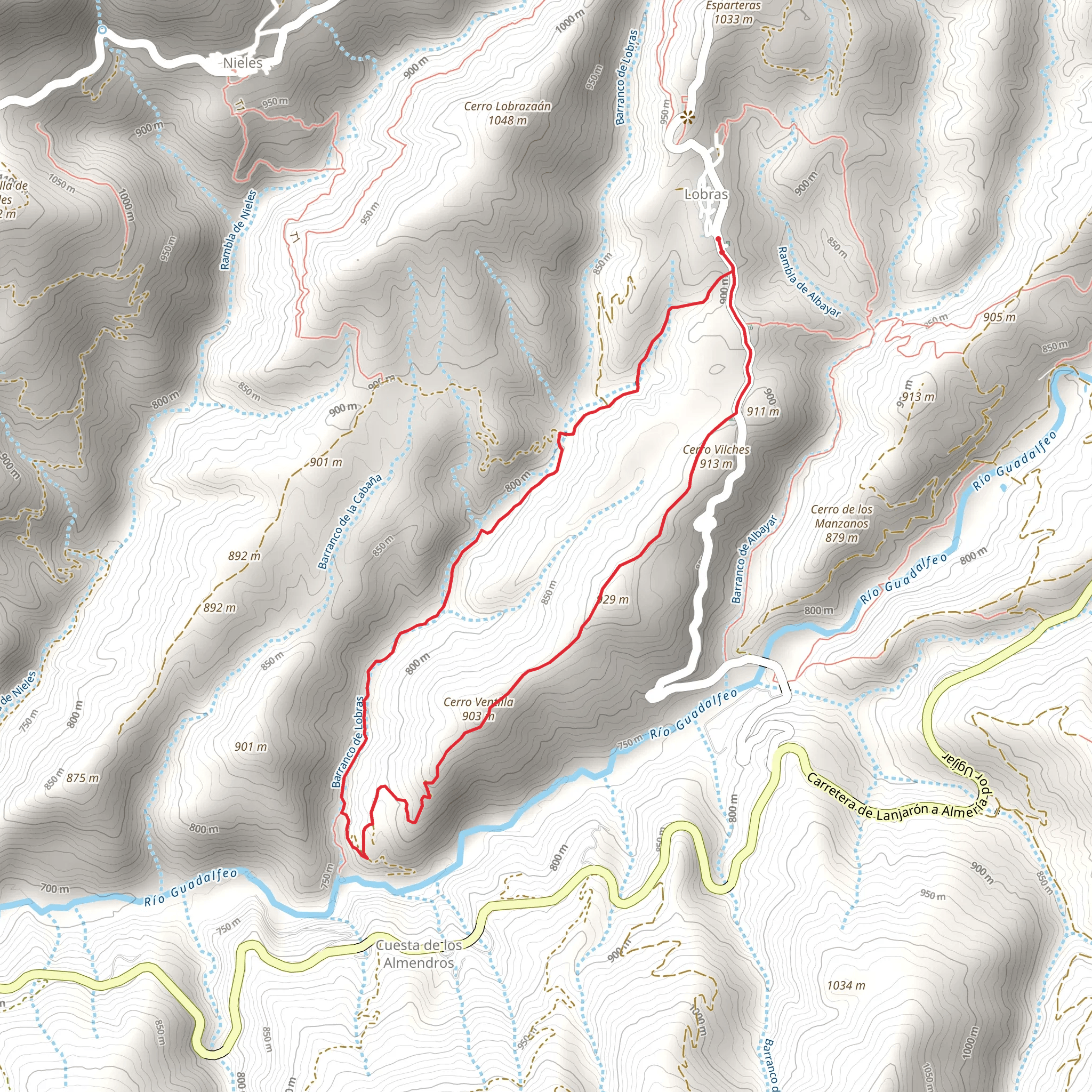 Ventilla Trail PR A 292 mobile static map