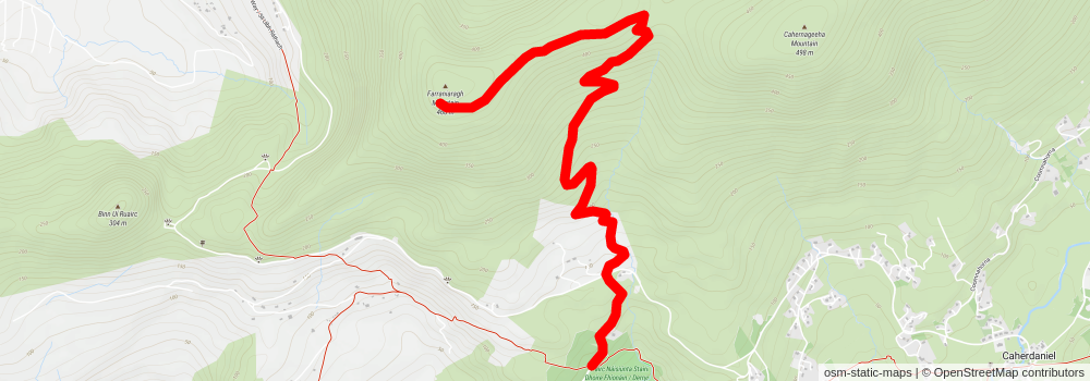 Kerry Way spur 4 Map