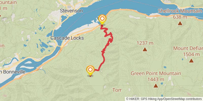 Benson Ruckle Trail stage 2 Map