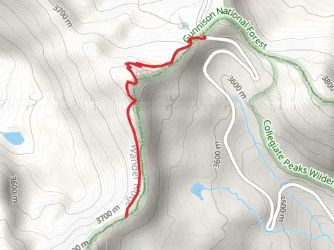 Continental Divide National Scenic Trail - Cottonwood