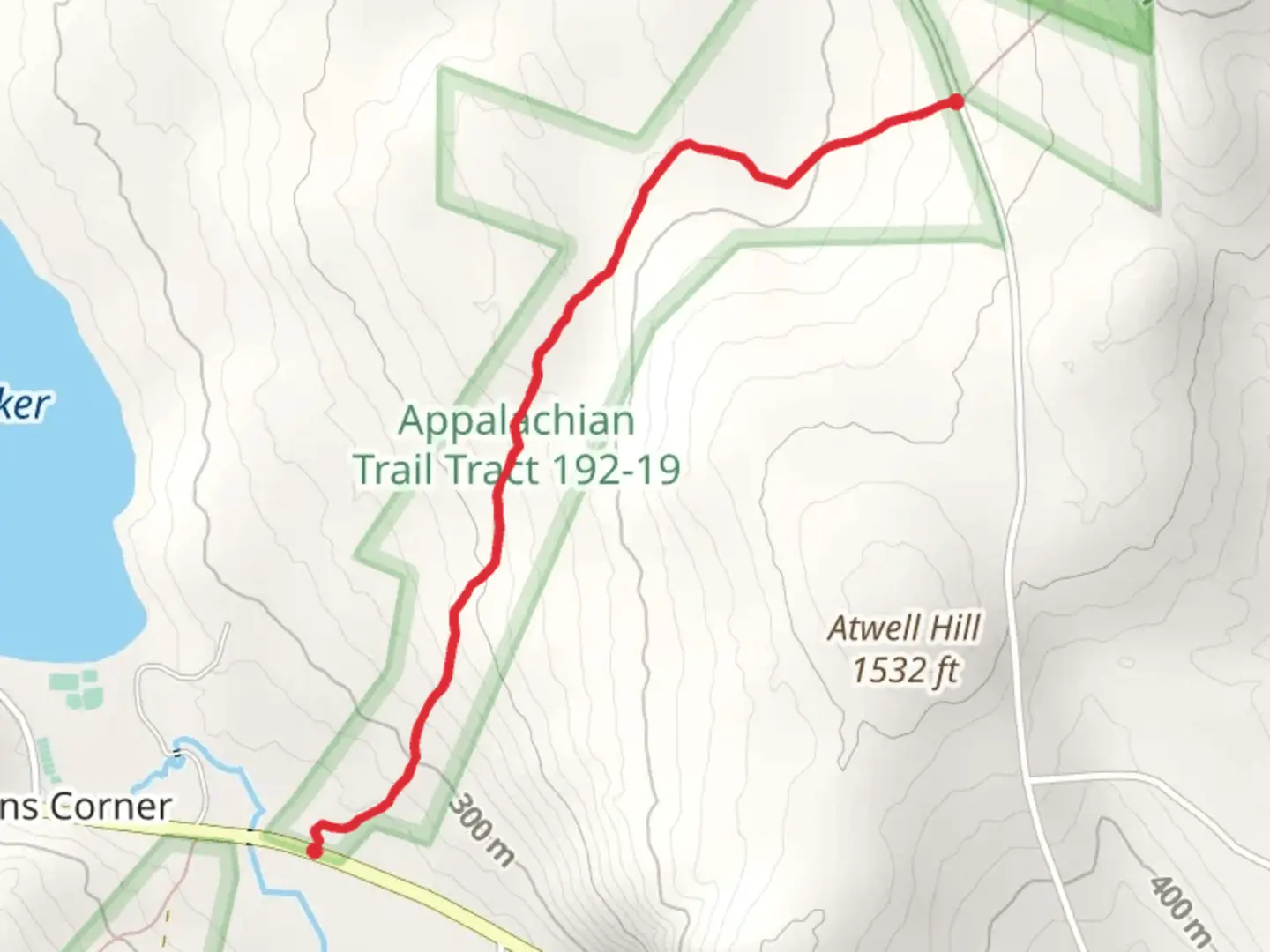 An image depicting the trail Atwell Hill Trail and its surrounding area.