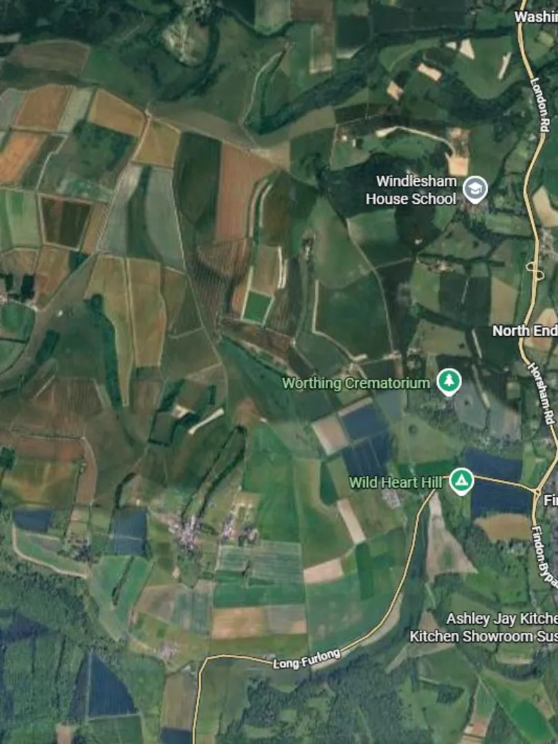 An image depicting the trail Honeysuckle lane - Washington SDW Car Park and its surrounding area.