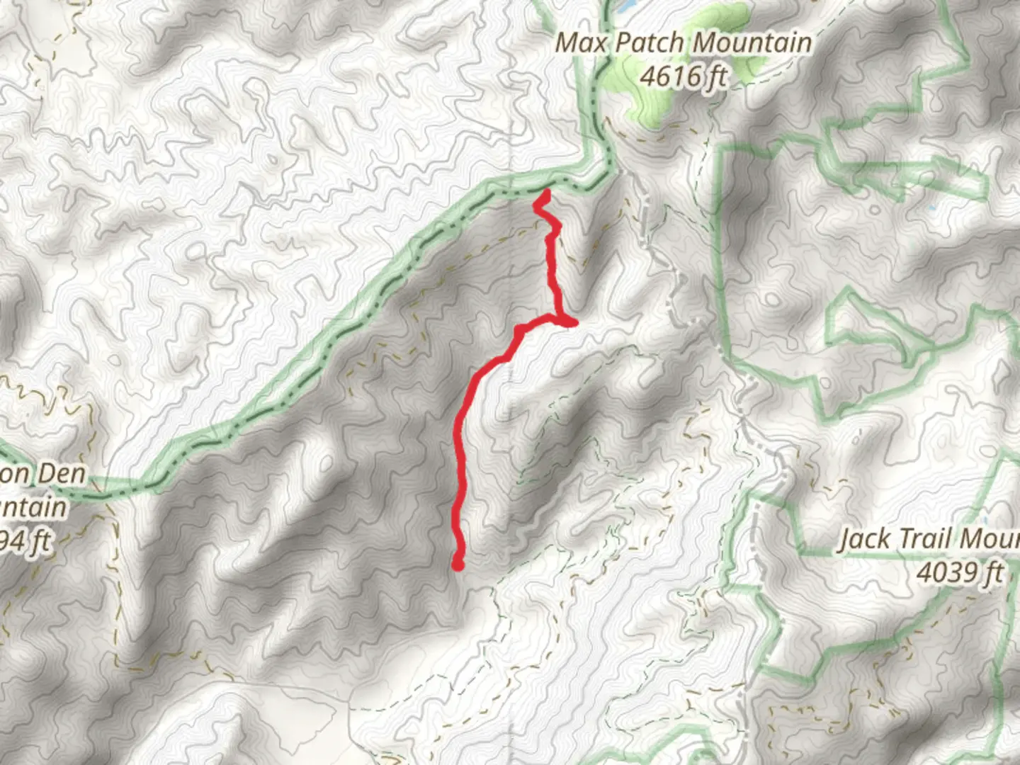 An image depicting the trail Cherry Creek Trail Out and Back and its surrounding area.