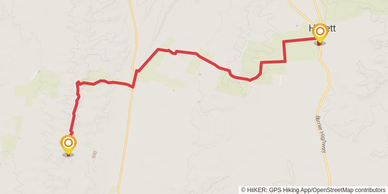 Heysen Trail stage 31 Map