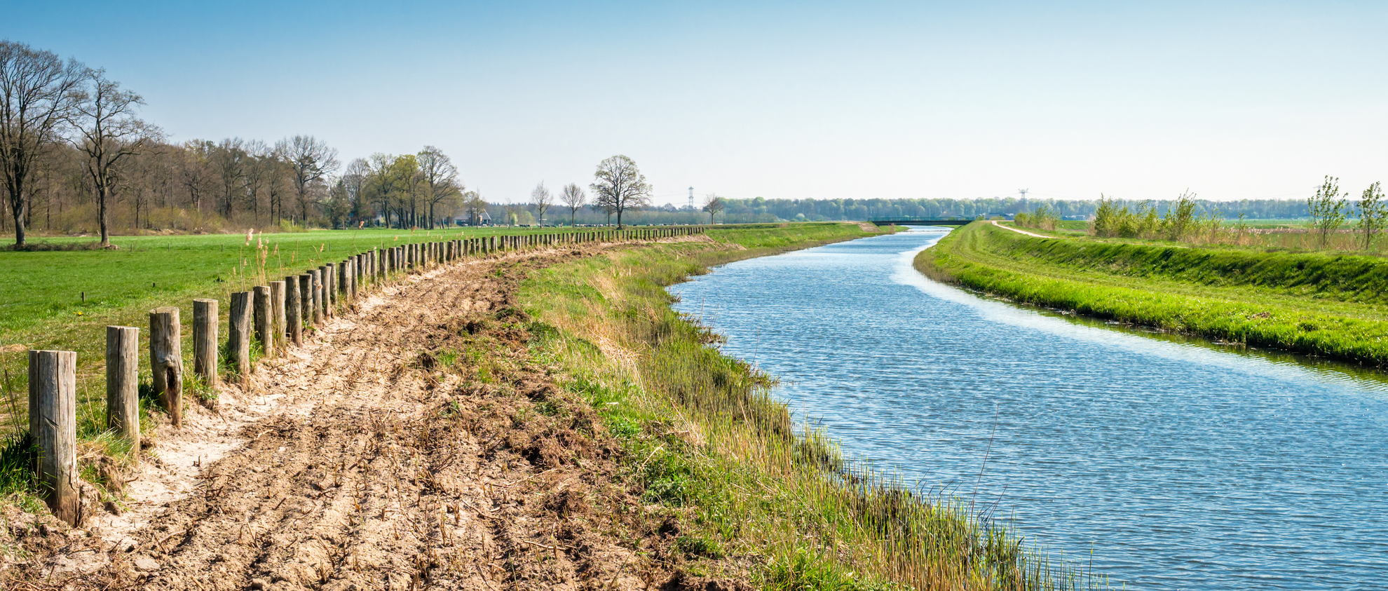 An image depicting the trail Schipbeek and Bergesch via Schipbeekpad and Voordesdijk and its surrounding area.