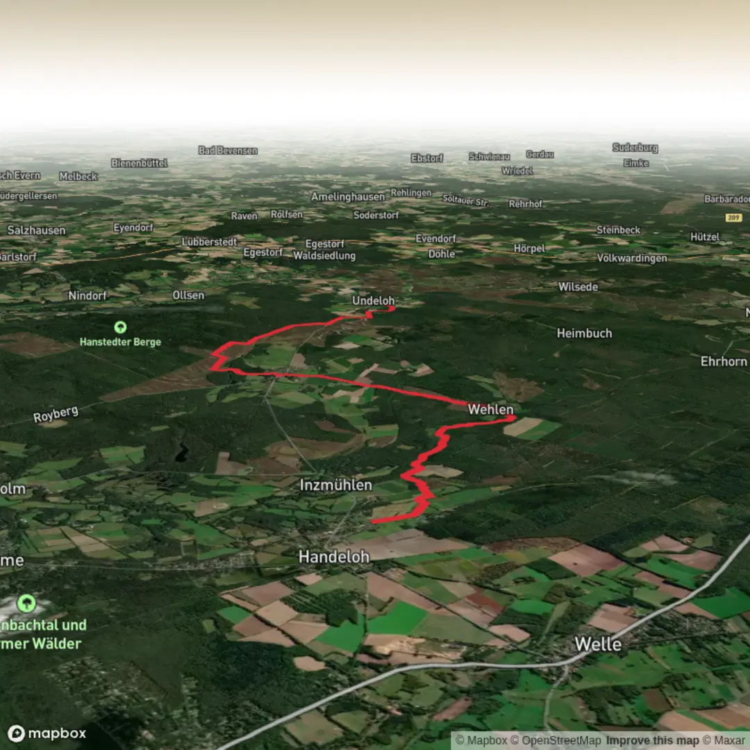 An image depicting the trail D-Ticket HSW pt.3 and its surrounding area.