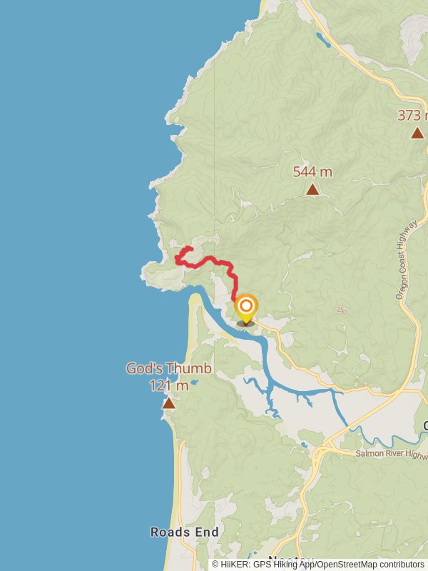 Teal Creek via Cascade Head Trail