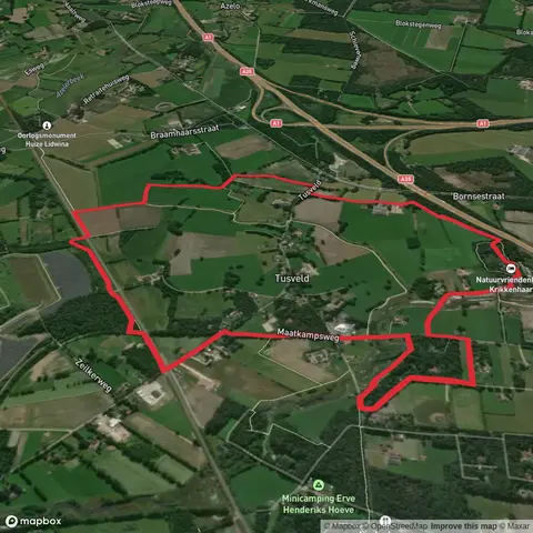 Maatkamps Weg, Krikkenhaar and Hondeburg Loop