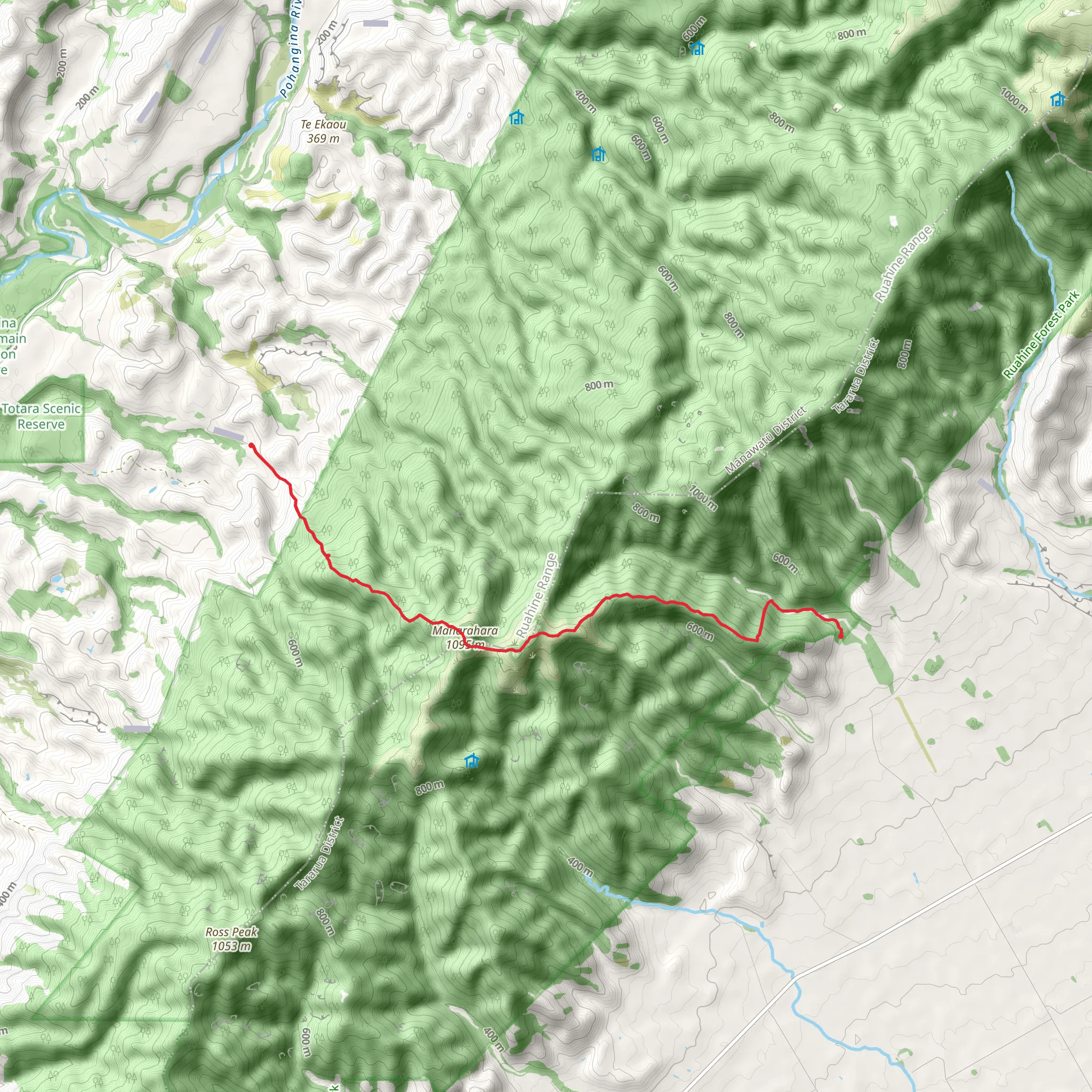 Kumeti Road to Opawe Road mobile static map