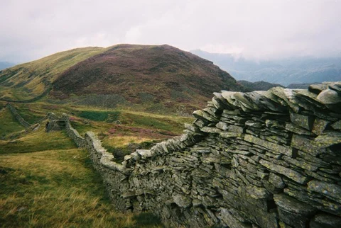 An image depicting the trail Black Crag, Gale Close Coppice, Man Scar, Holme fell and Lingmoor Fell Loop and its surrounding area.