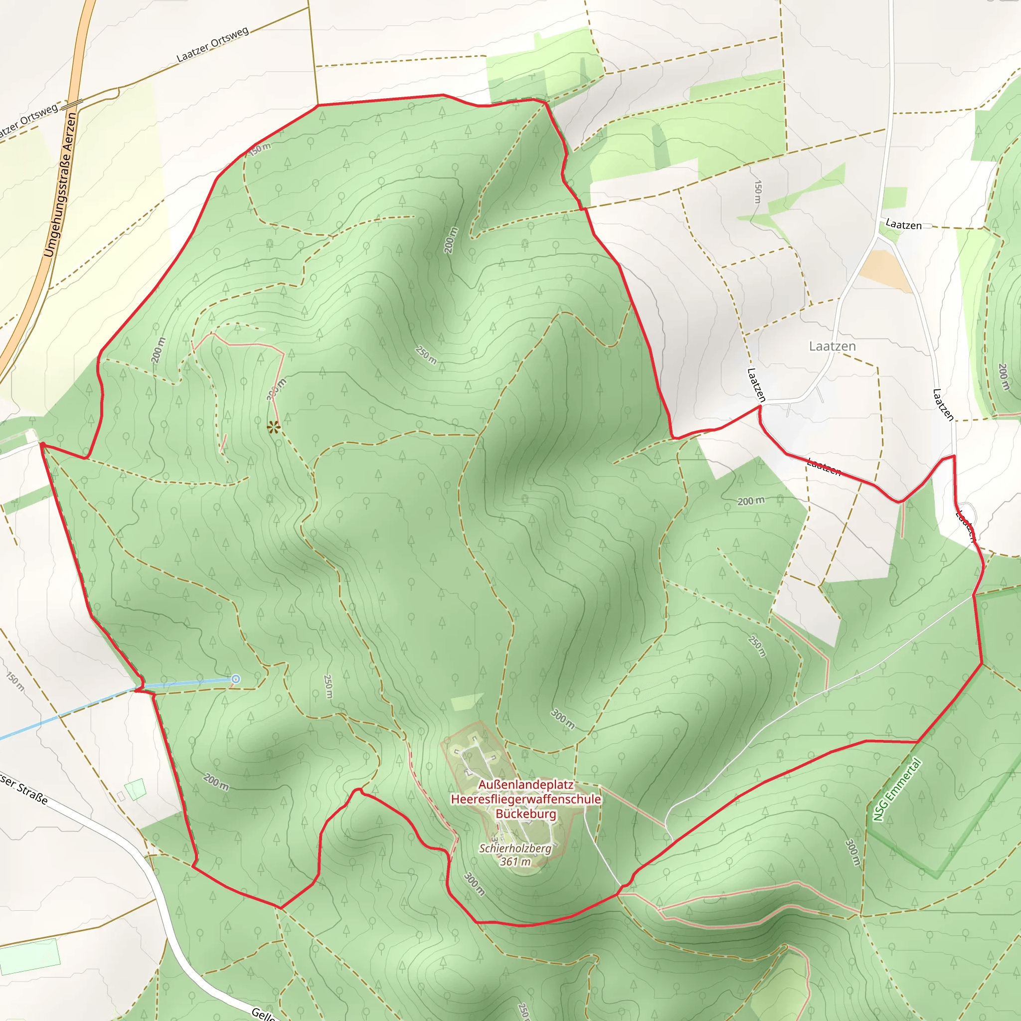 Der Zehner Loop mobile static map