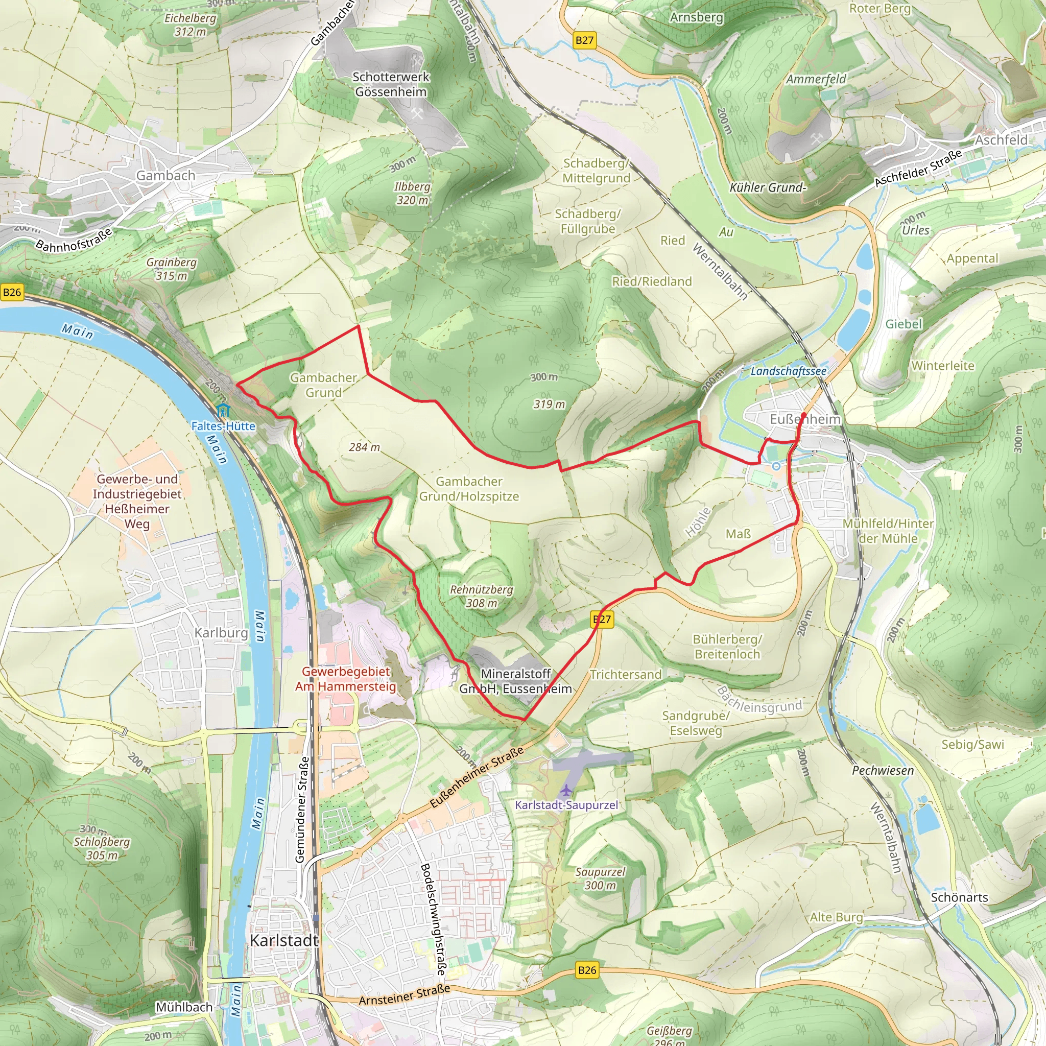 Edelweiss via Dohleweg mobile static map