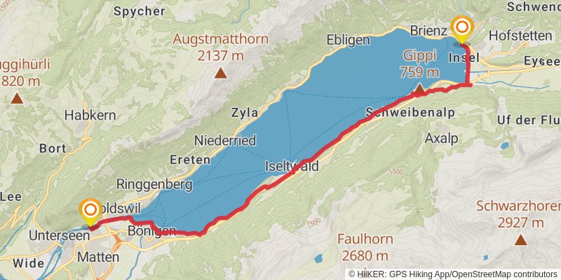 Camino Rheineck - Geneva alt 4 Map