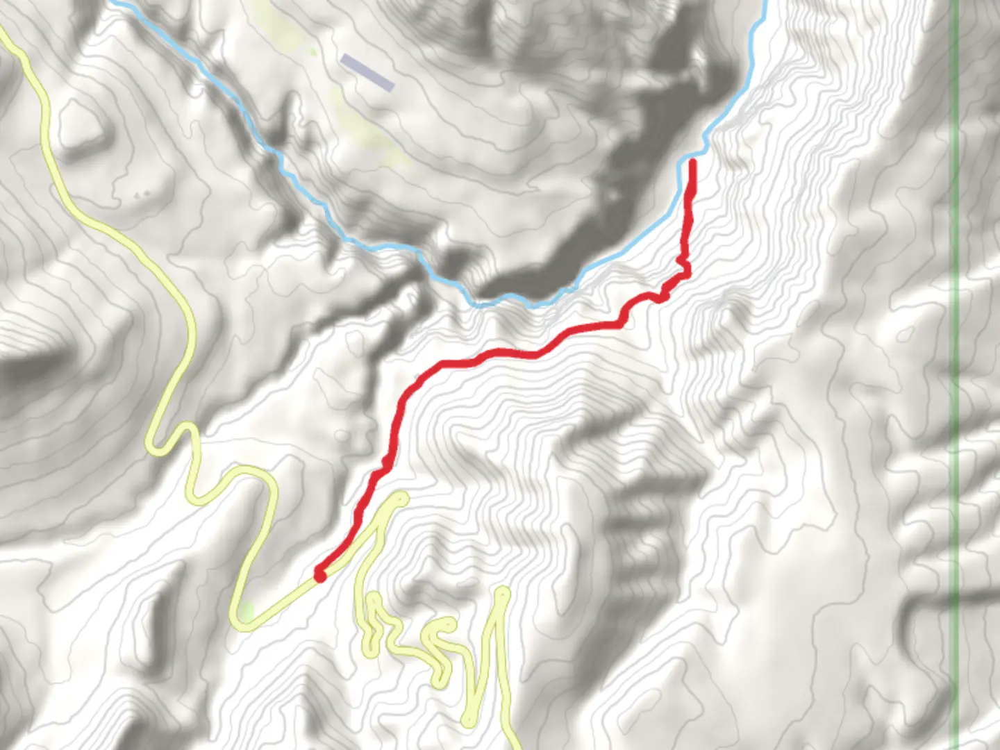 An image depicting the trail Dead Indian Gulch Trail and its surrounding area.