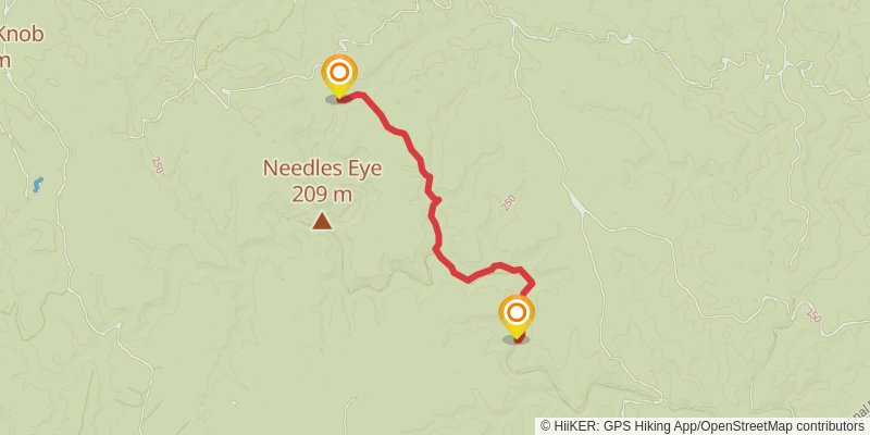 Sipsey Wilderness Loop alt 3 Map