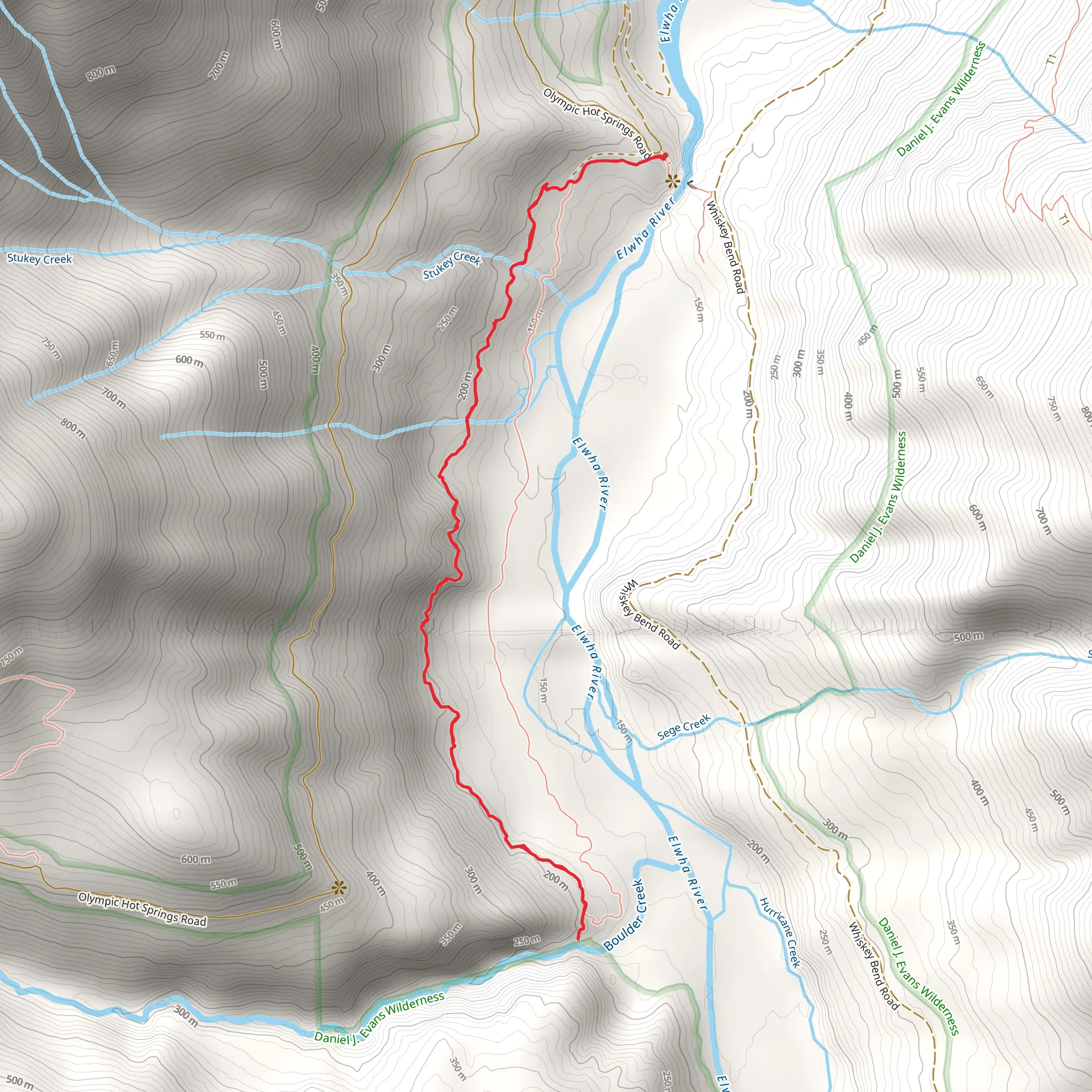 West Lake Mills Trail mobile static map