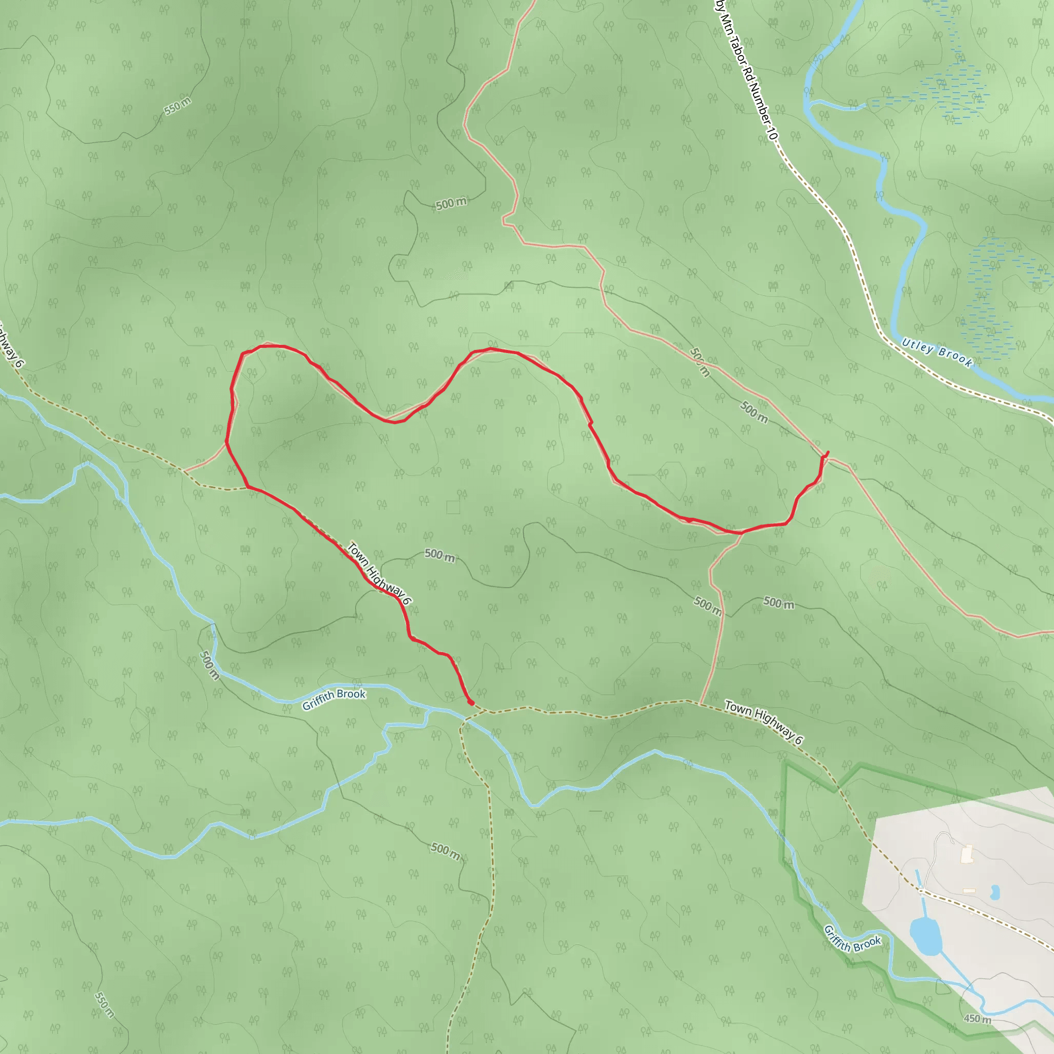 Little Michigan Trail mobile static map