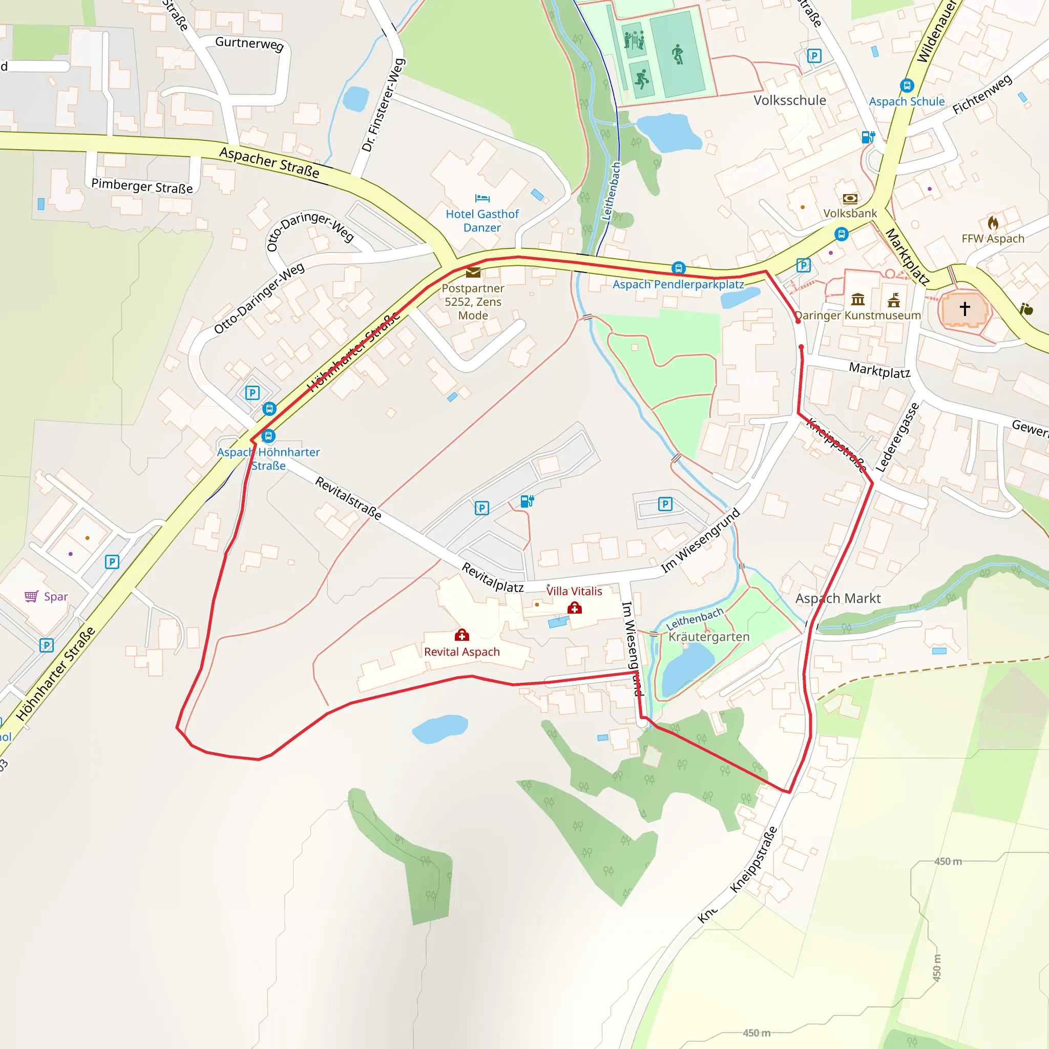 Ferdinand-Arbinger-Weg mobile static map