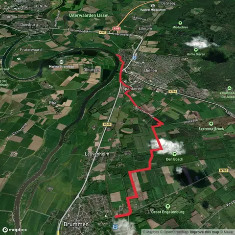 Brummen to Dieren via Dwars door Gelderland